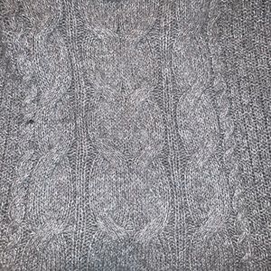 Grey Knit Hollister Sweater!